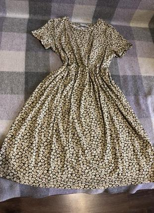 Літній сарафан легке літнє плаття pull&bear квіткове 2