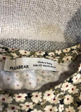 Літній сарафан легке літнє плаття pull&bear квіткове3 фото