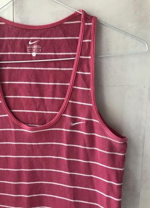 Nike dri-fit оригинал майка в рубчик топ2 фото