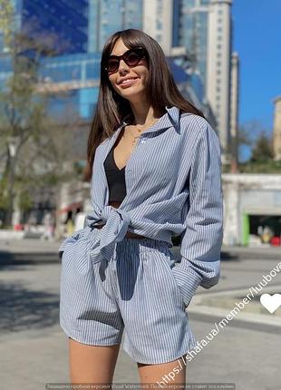 💜костюм с шортами летний💜 42-44, 46-48