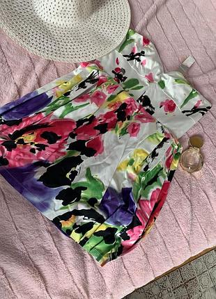 Платье с цветочным принтом lipsy london