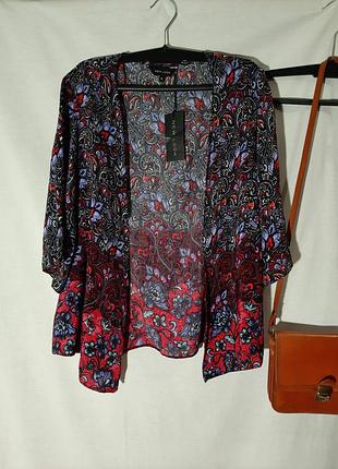 Новий кардиган в квітковий принт 100% віскоза new look