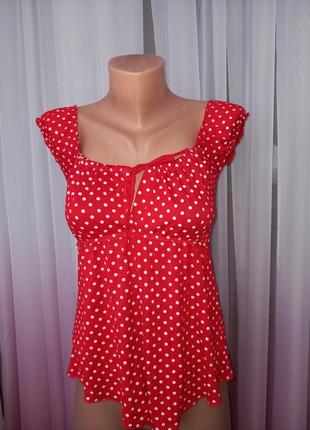 Боузка кофта футболка в горохи