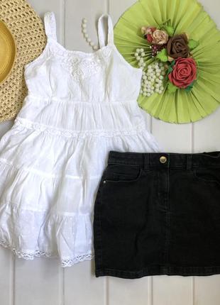 Туніка спідниця джинсова