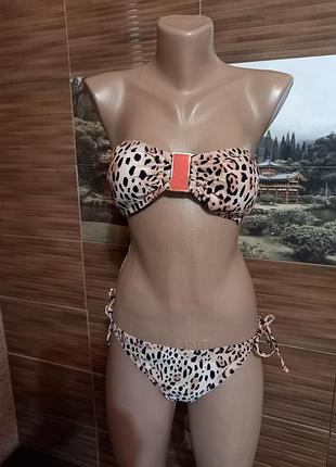 Купальник принт леопарда