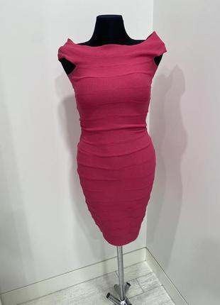 Сукня по фігурі, ошатне плаття рожеве