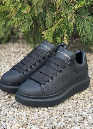 Женские кроссовки alexander mcqueen full black