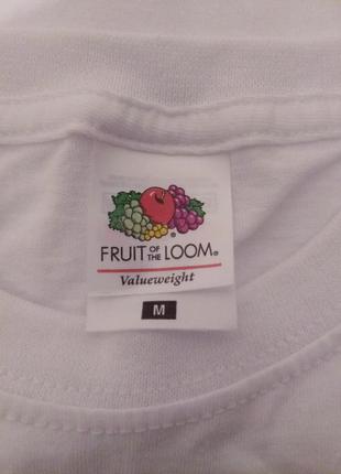 Футболка мужская (унисекс) fruit of the loom3 фото