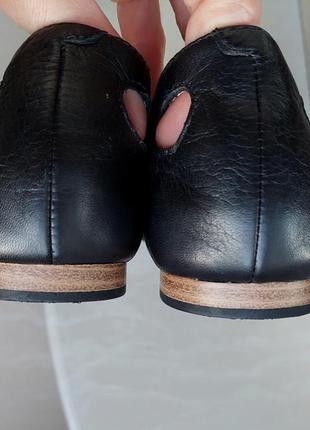 Кожаные женские туфли clarks,386 фото