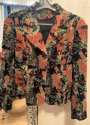 Вельветовый пиджак