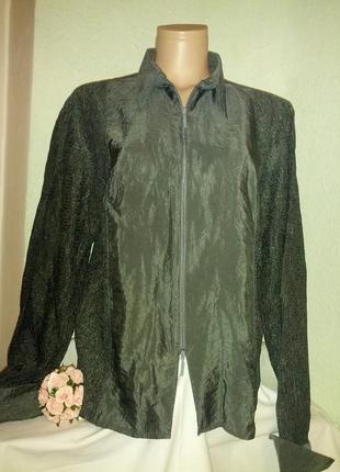 Брендовий віскозний блузон,52-54разм,mac scott,пог-57см.++