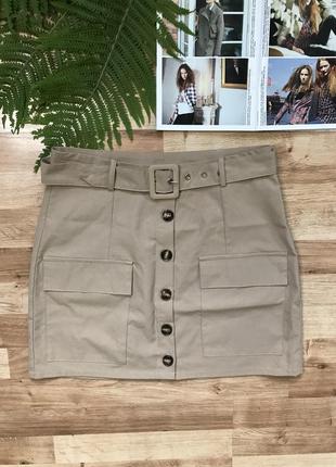 Юбка на пуговицах