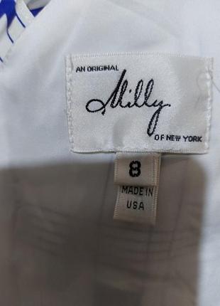 Шелковое платье от американского бренда "milly" люкс, премиум бренд8 фото