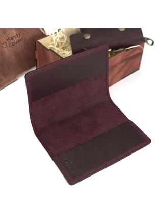 Женский подарочный набор в коробке handycover №46 бордовый7 фото