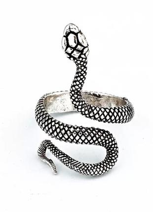 Кольцо змея модное колечко змейка в стиле панк рок хип хоп2 фото