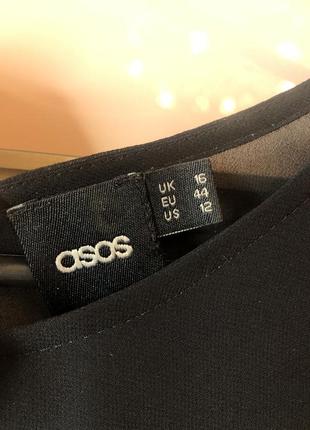 Черний топ блузка майка asos 163 фото