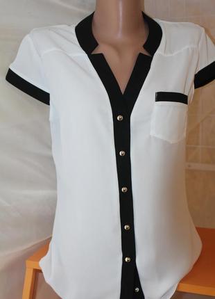 Класична літня блузка блуза рубашка