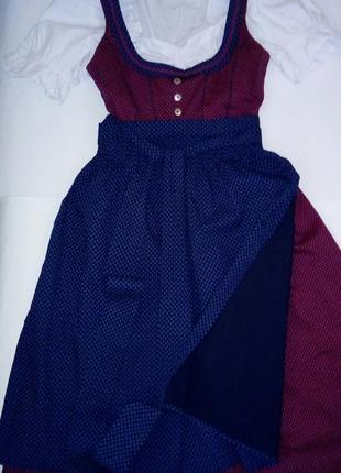 Платье-комплект октоберфест от tcm tchibo германия 38европ