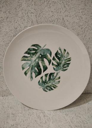 Декоративная тарелка керамика