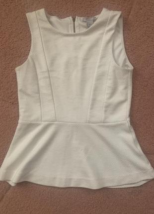 Белая майка