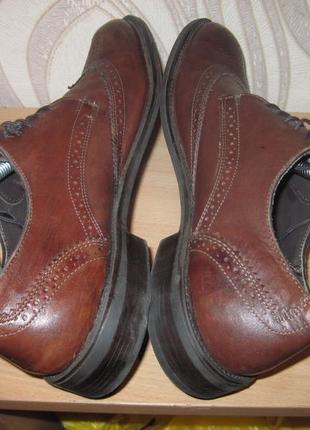 Продам кожаные туфли фирмы leder leather cuir 44 размера6 фото
