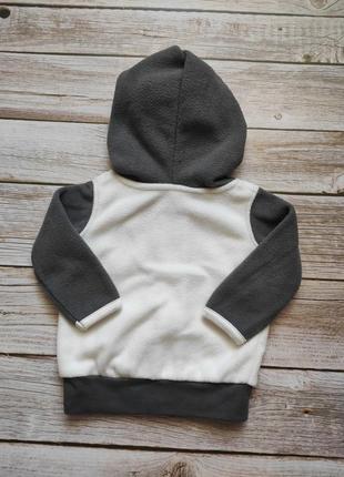 Флисовая флісова кофта флиска с капюшоном 62/68 baby fleece vest голландия4 фото