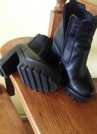 Ботинки ботильоны кожа р.36