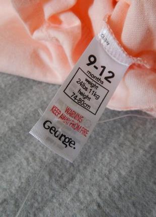 Летний комплектик для девочки шорты футболка george4 фото