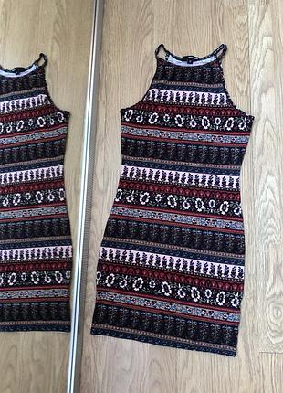 Плаття коротке міді tally weijl принт