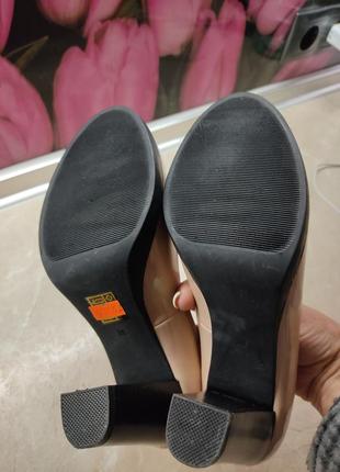 Туфлі шкіряні туфлі лак6 фото