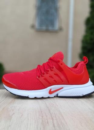 Женские кроссовки nike air presto red4 фото