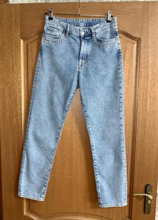 Классные мом джинсы 👖 100% катон джинсы denim1 фото