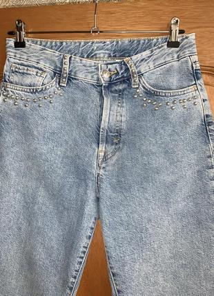 Классные мом джинсы 👖 100% катон джинсы denim3 фото