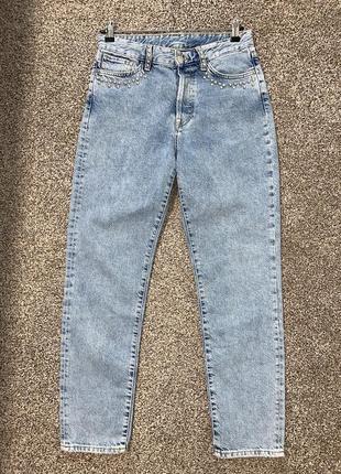 Классные мом джинсы 👖 100% катон джинсы denim5 фото
