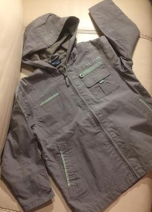 Ветровка mills kids куртка хаки в стили милитари рост 110