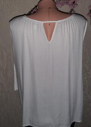 Красивая блуза с открытыми плечами 🌺5 фото