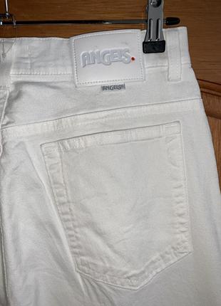 Белые джинсы клёш итальянские белые джинсы❤️6 фото