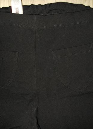 Чёрные трикотажные штаны - брюки. giulia6 фото