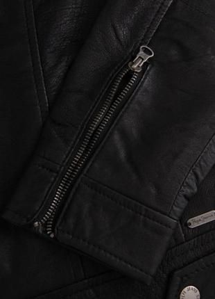 Шкіряна куртка pepe jeans розмір м9 фото