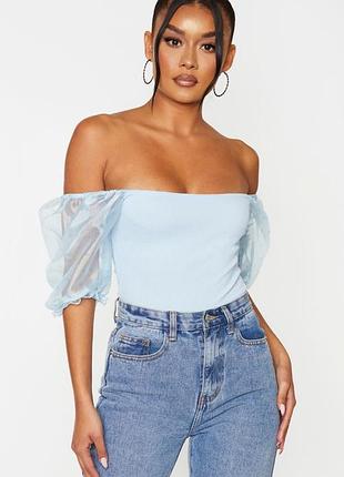 Нереально красивый боди с открытыми плечами