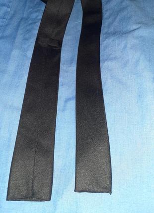 Краватка з прямим кінцем вузький3 фото