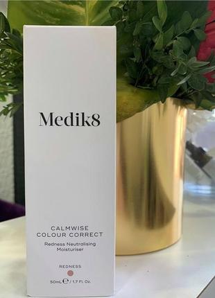 Крем-корректор от покраснений, купероза и розацеа medik8 calmwise colour correct1 фото