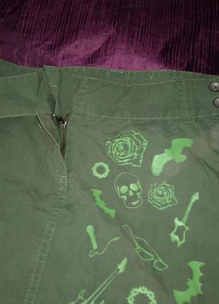 Шик спідниця котон зі шнурівкою дуже оригінально