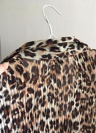 Красивая блуза леопардового окраса6 фото