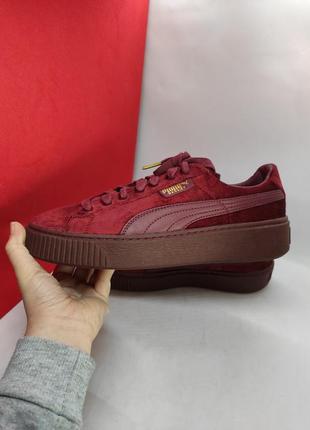 Кроссовки puma basket platform vr 366038 01 оригинал2 фото