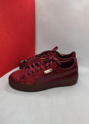 Кроссовки puma basket platform vr 366038 01 оригинал