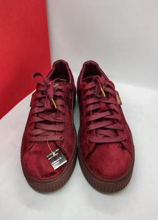 Кроссовки puma basket platform vr 366038 01 оригинал7 фото