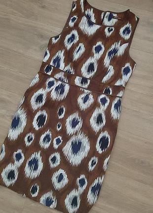 Шикарное льняное платье solair