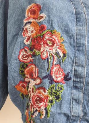 Джинсова сорочка zara 3