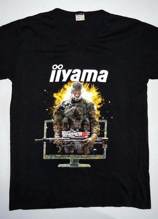 Футболка sniper 2 снайпер черная (l-xl)